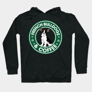 French Bulldogs And Coffee Hoodie